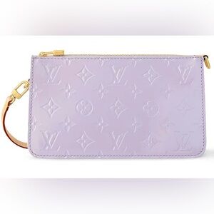 Louis Vuitton Remix Lexington Pouch with Removable Strap in Glossy Lilac